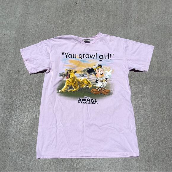 Walt Disney World Sleep PJ One Size Magic Kingdom Minnie You Growl Girl - Picture 1 of 12